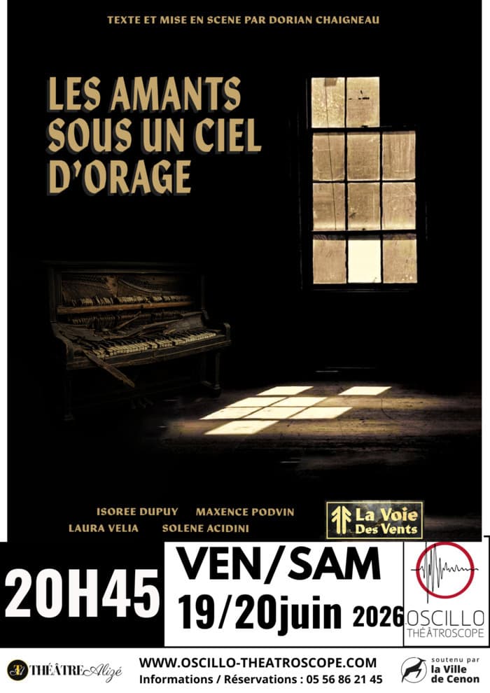 Illustration de l'événement : "Les amants sous un ciel d'orage"