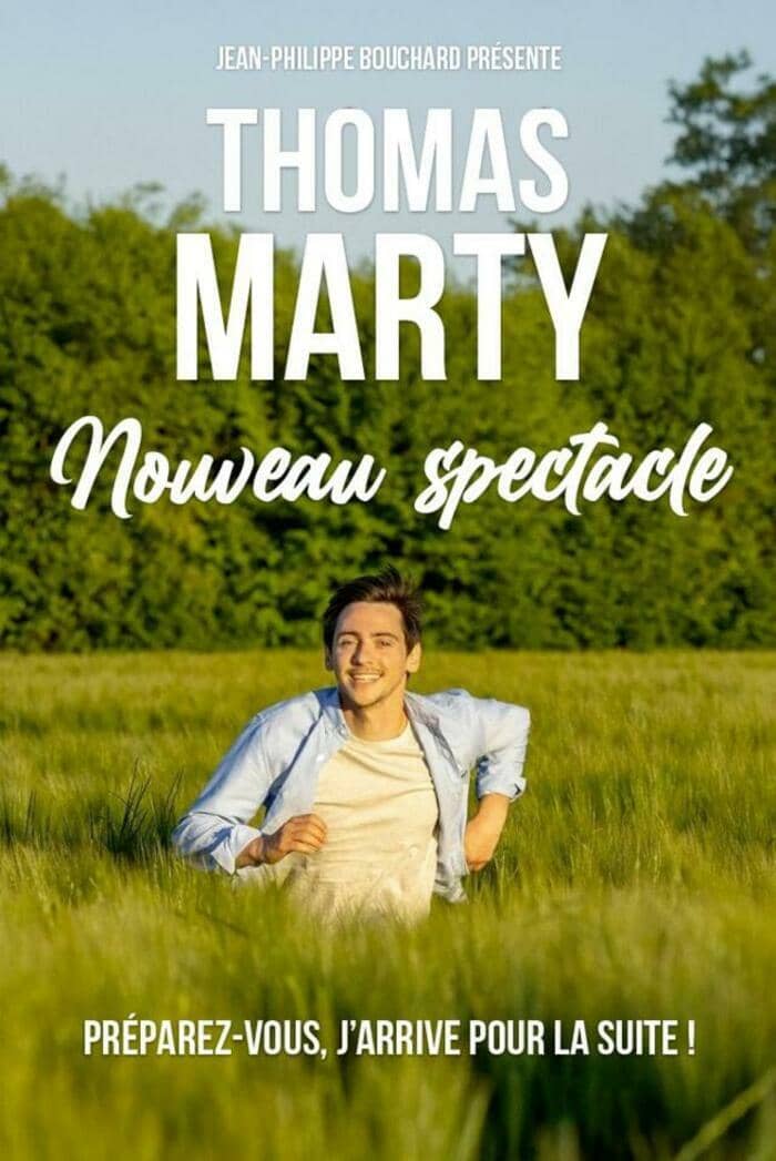 Illustration de l'événement : Thomas Marty "Nouveau Spectacle"