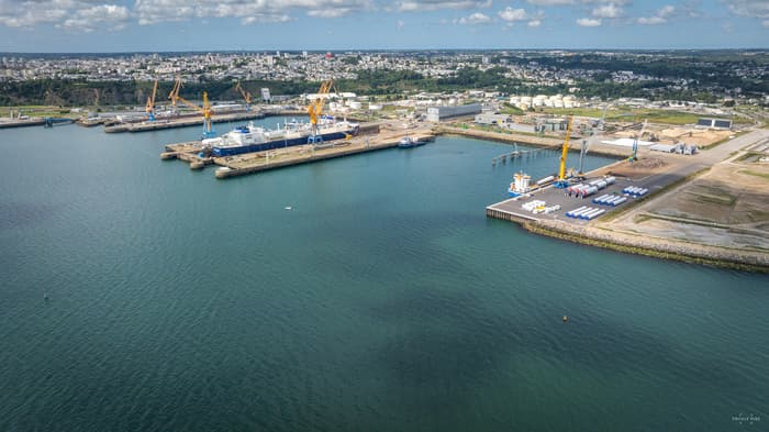 Illustration de l'événement : Visite guidée du port de commerce de Brest