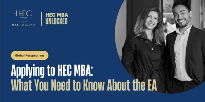 Illustration de l'événement : Applying to HEC MBA: What You Need to Know About the EA