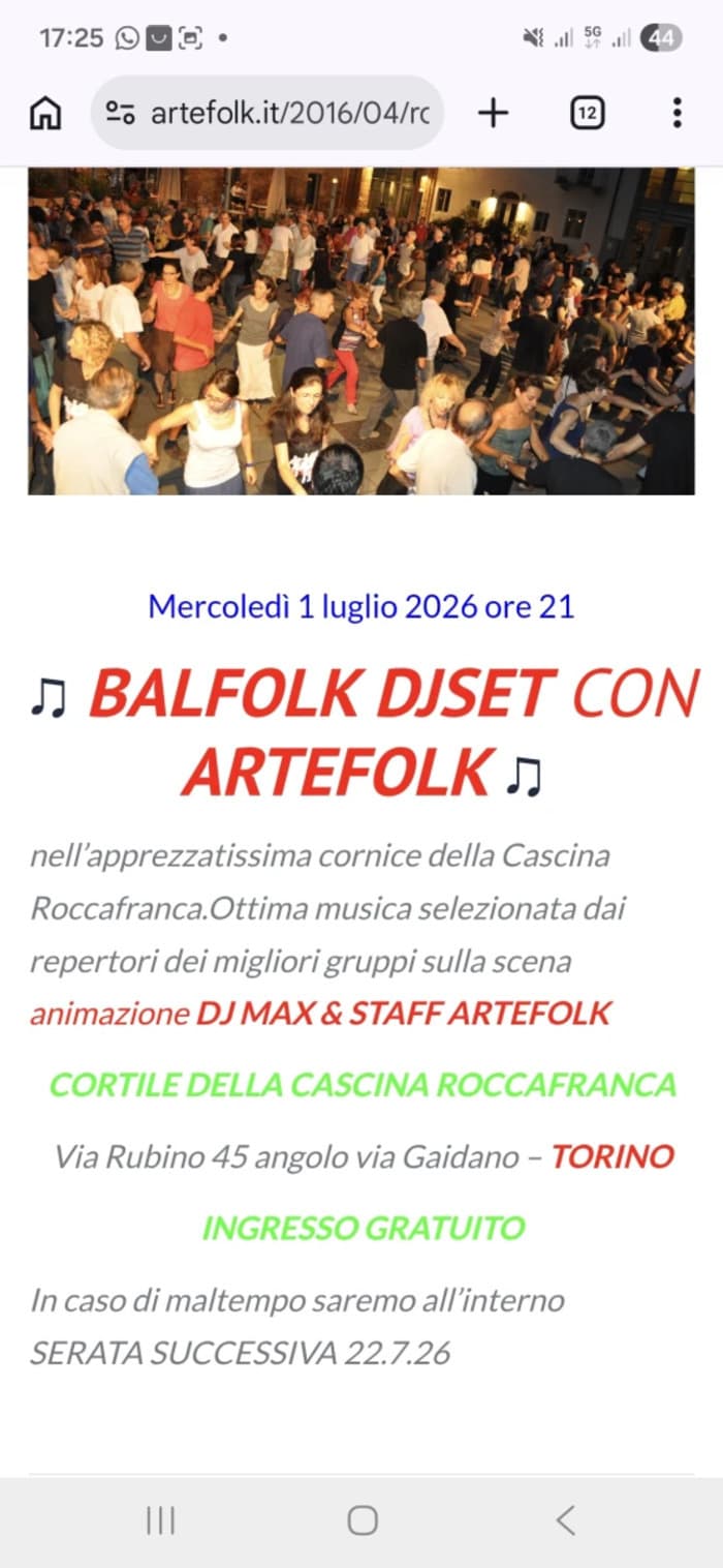 Illustration de l'événement : Balfolk DJ set con Artefolk