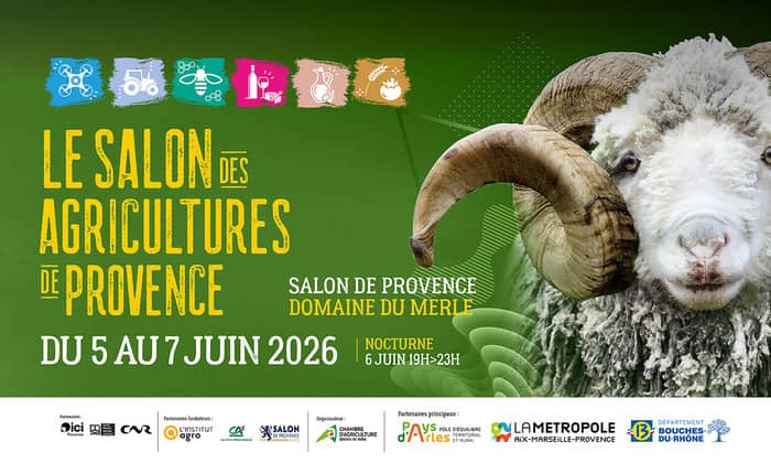 Illustration de l'événement : 13 - 9ème édition du Salon des Agricultures de Provence