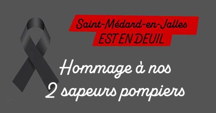 Illustration de l'événement : Hommage à nos 2 sapeurs-pompiers