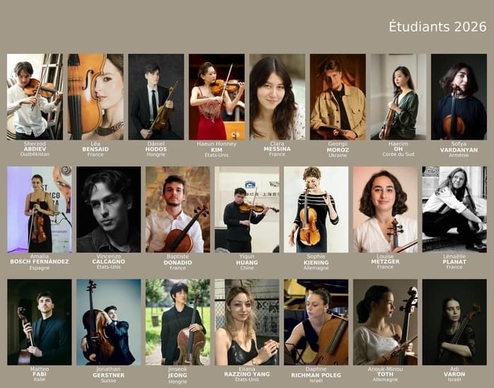 Illustration de l'événement : Geneva International String Academy