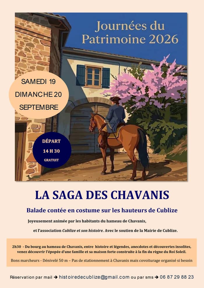 Illustration de l'événement : Balade contée La Saga des Chavanis