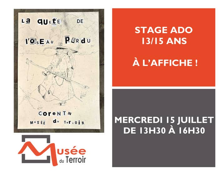 Illustration de l'événement : Stage ado 13/15 ans : À l'affiche !