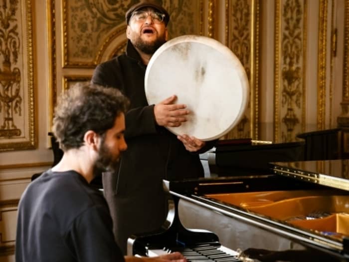 Illustration de l'événement : Concert d’Abo Gabi et Camille el Bacha, organisé en collaboration avec Pax Musica
