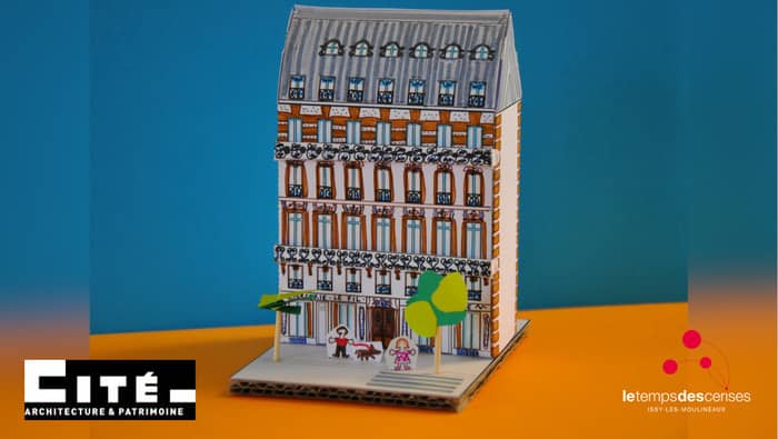 Illustration de l'événement : Atelier "L'immeuble Haussmannien" par la Cité de l'architecture et du Patrimoine (à partir de 4 ans)