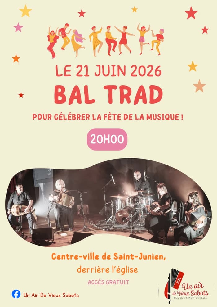 Illustration de l'événement : Bal trad à Saint-Junien