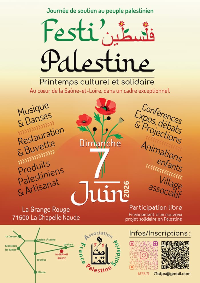 Illustration de l'événement : FESTI'PALESTINE 2026