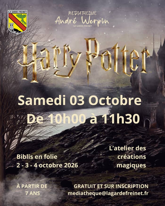 Illustration de l'événement : L’atelier des créations magiques HARRY POTTER