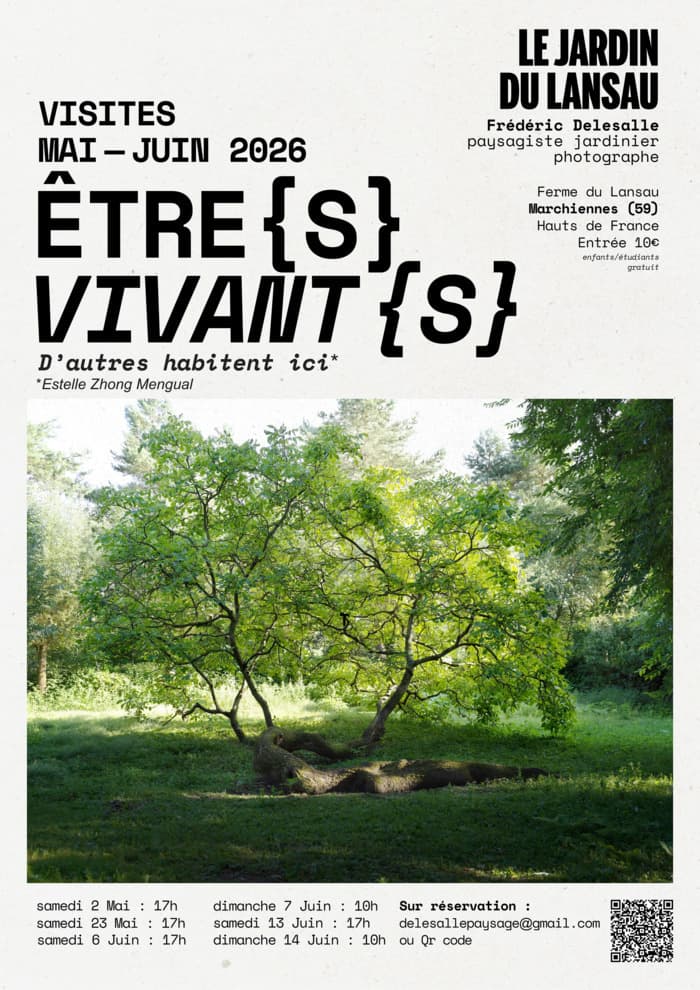 Illustration de l'événement : « Être(s) vivants(s)", d'autres habitent ici. » : visite du Jardin du Lansau