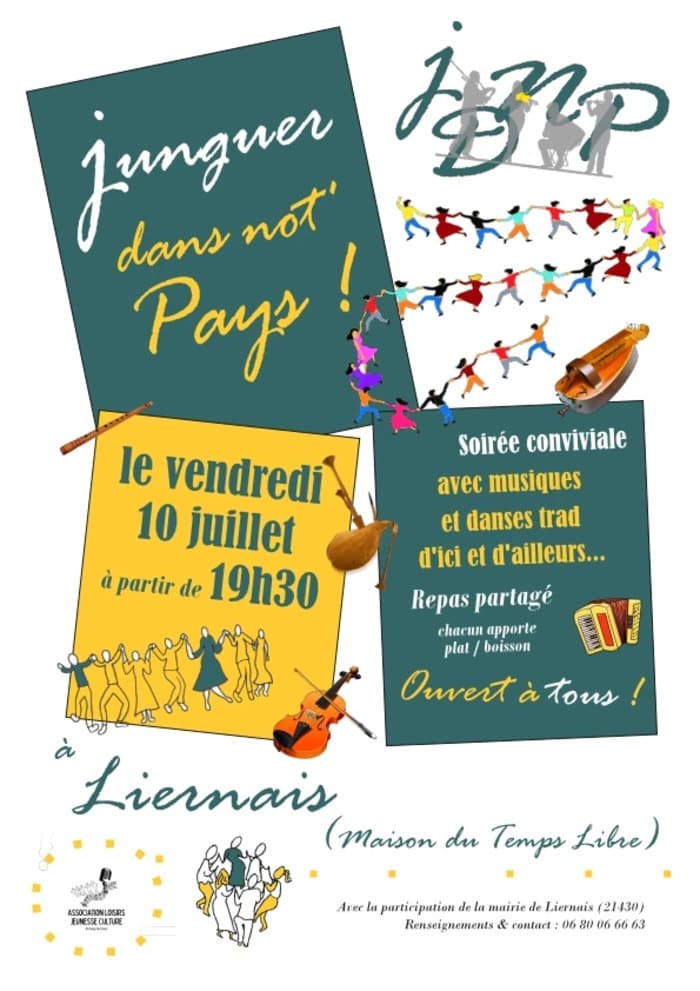 Illustration de l'événement : Junguer dans nôt' pays à Liernais