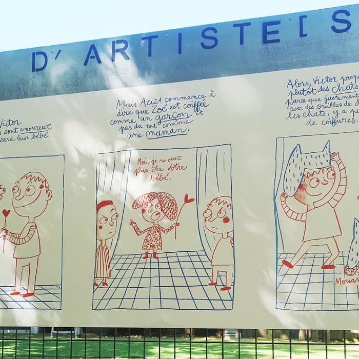 Illustration de l'événement : Le Grand Spectacle avec Zoé, Victor, Aziza, Noahm, Camille, Raphaël et Bilal de Claire FRANEK
