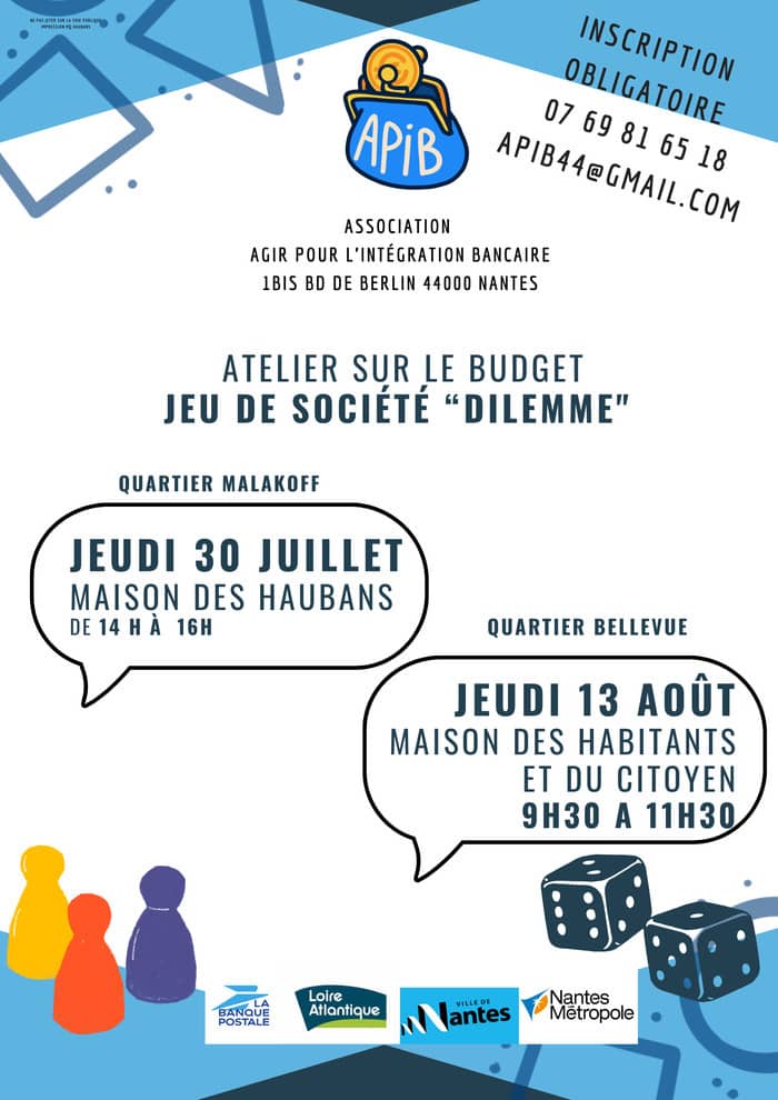 Illustration de l'événement : Atelier sur le budget par l'association Agir pour l'intégration bancaire