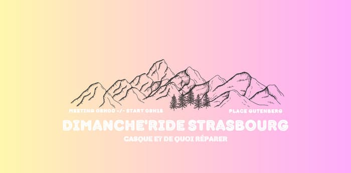 Illustration de l'événement : Dimanche'ride Strasbourg