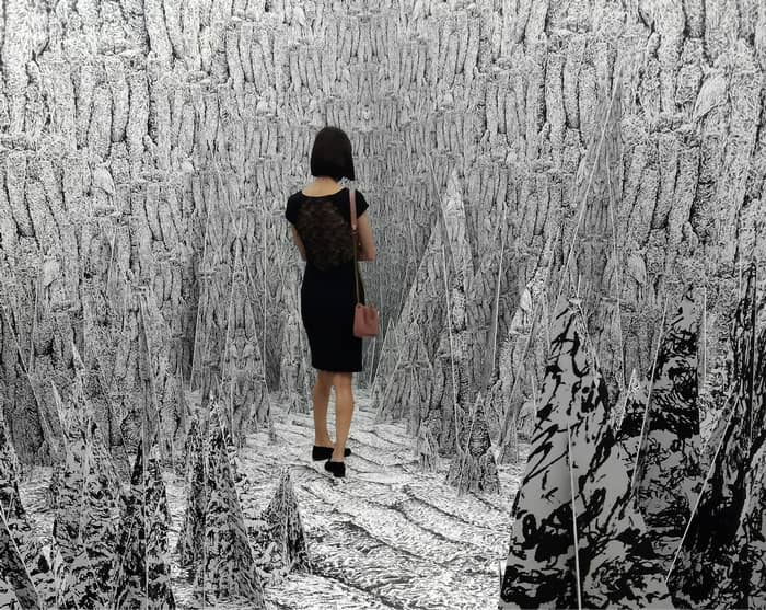 Illustration de l'événement : Le bruissement de la terre - Exposition d'Anaïs Lelièvre