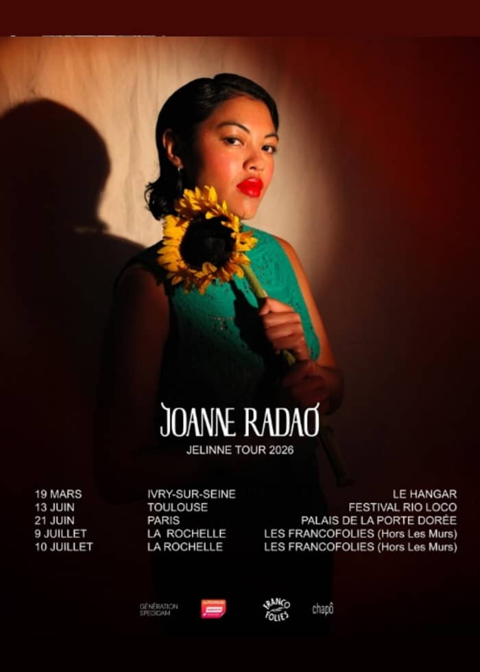 Illustration de l'événement : Joanne Radao à La Rochelle (17) Francofolies hors les murs