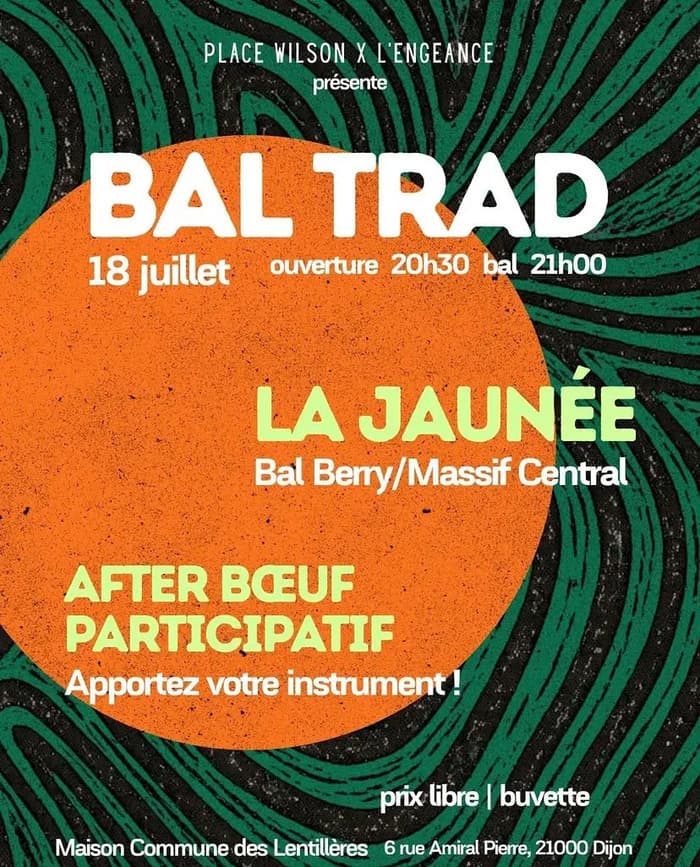 Illustration de l'événement : Bal trad : La Jaunée