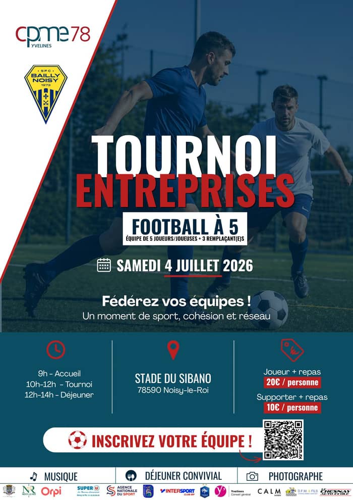 Illustration de l'événement : Tournoi Inter-Entreprises – Football à 5
