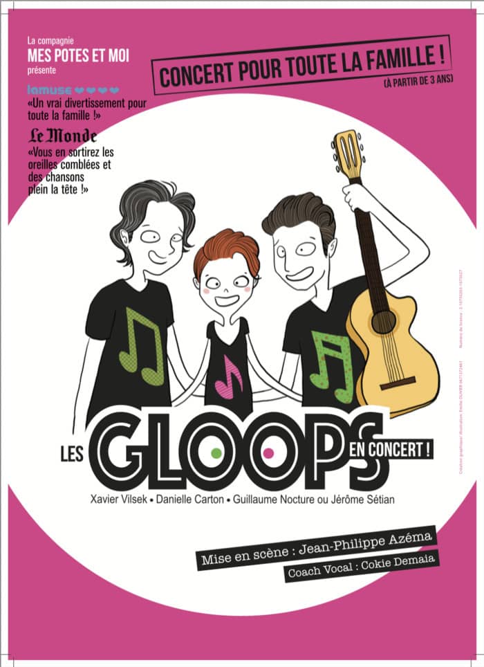 Illustration de l'événement : Les Gloops en concert !