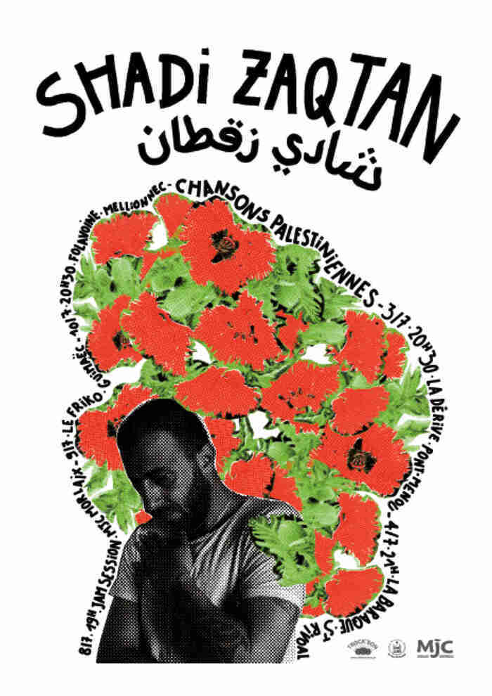 Illustration de l'événement : SHADI ZAQTAN VIENT CHANTER SON PAYS EN FINISTÈRE