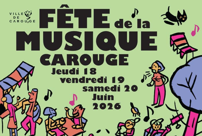 Illustration de l'événement : FÊTE DE LA MUSIQUE CAROUGE