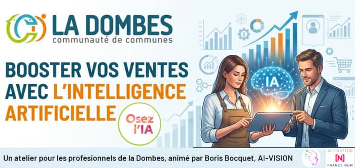 Illustration de l'événement : Booster vos ventes avec l’Intelligence Artificielle