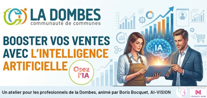 Illustration de l'événement : Booster vos ventes avec l’Intelligence Artificielle