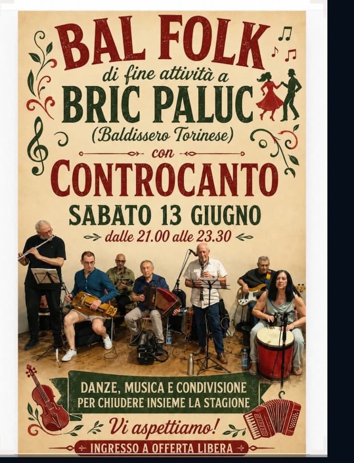 Illustration de l'événement : Bal Folk di fine attività