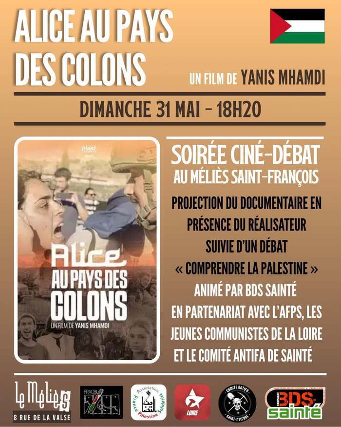 Illustration de l'événement : Projection du film "ALICE AU PAYS DES COLONS" de Yanis MHAMDI, en présence du réalisateur