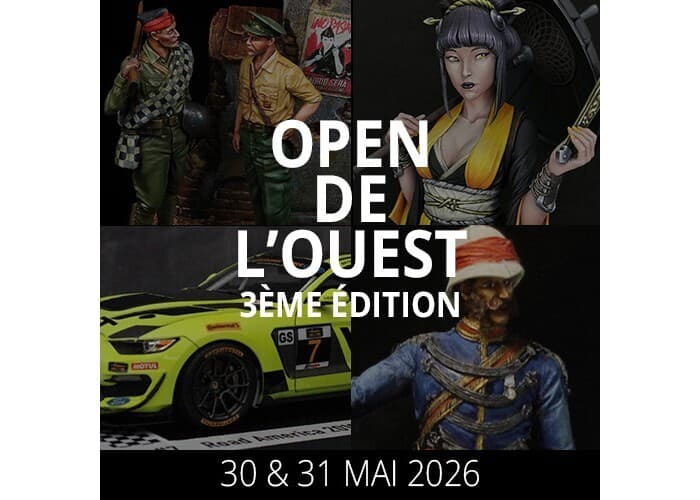 Illustration de l'événement : Open de l’Ouest - Concours de peinture de figurines à Couëron