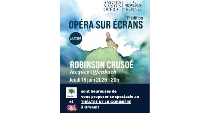 Illustration de l'événement : Robinson Crusoé, J.Offenbach : Opéra sur écran