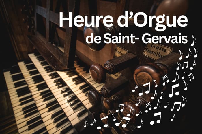Illustration de l'événement : L'Heure d'Orgue de Saint-Gervais