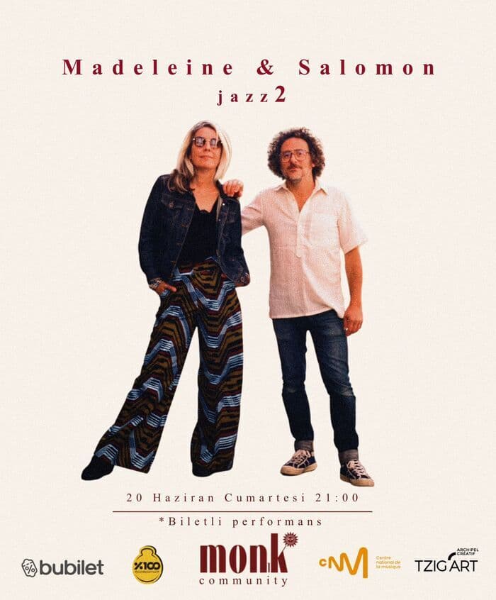 Illustration de l'événement : Madeleine & Salomon @ Monk Community, Türkiye