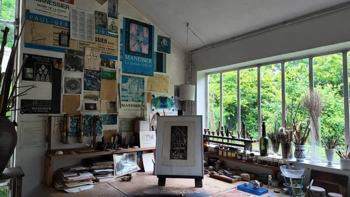 Illustration de l'événement : Découverte de l'atelier Manessier