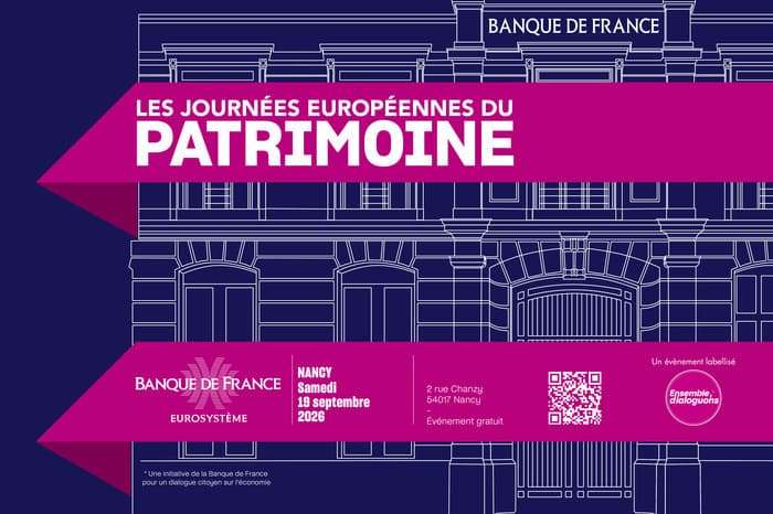 Illustration de l'événement : Venez découvrir la Banque de France à Nancy !