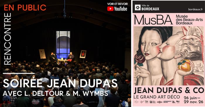 Illustration de l'événement : Rencontre autour de l'exposition "Jean Dupas & Co"