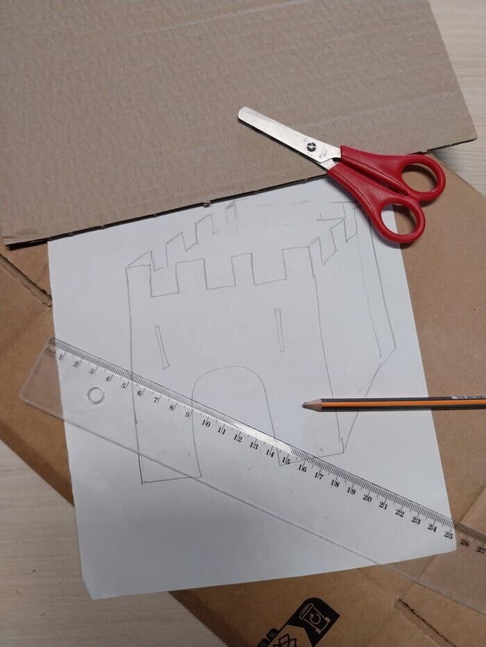 Illustration de l'événement : Ma tour en carton