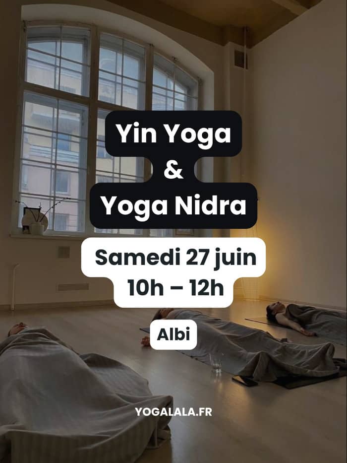Illustration de l'événement : Atelier Yin Yoga & Yoga Nidra (Détente profonde)