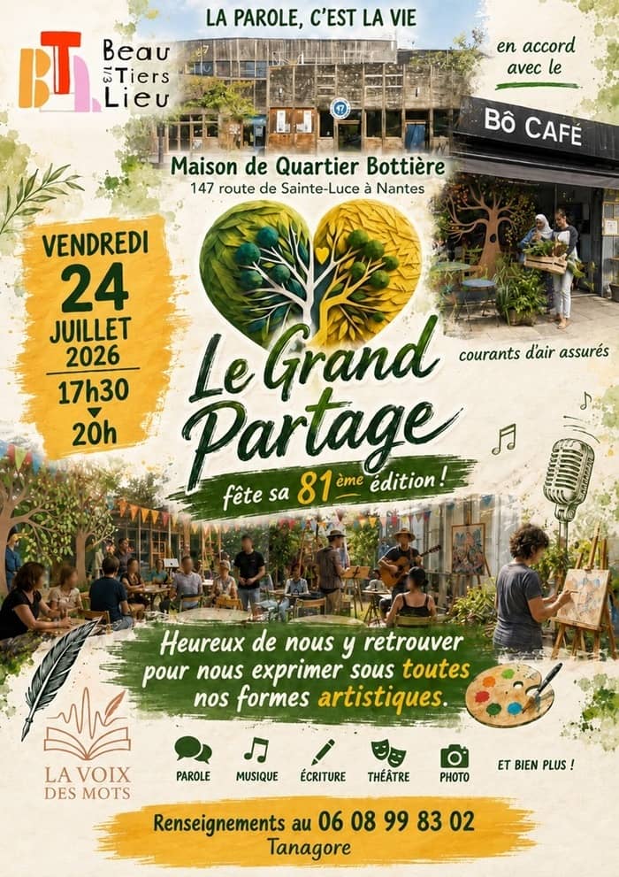 Illustration de l'événement : Soirée Le Grand Partage