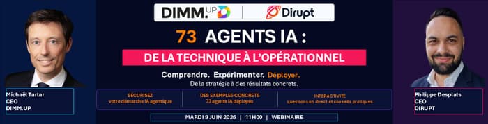 Illustration de l'événement : 73 agents IA : de la technique à l'opérationnel