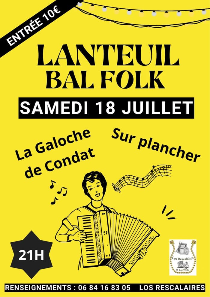 Illustration de l'événement : Bal Folk à Lanteuil