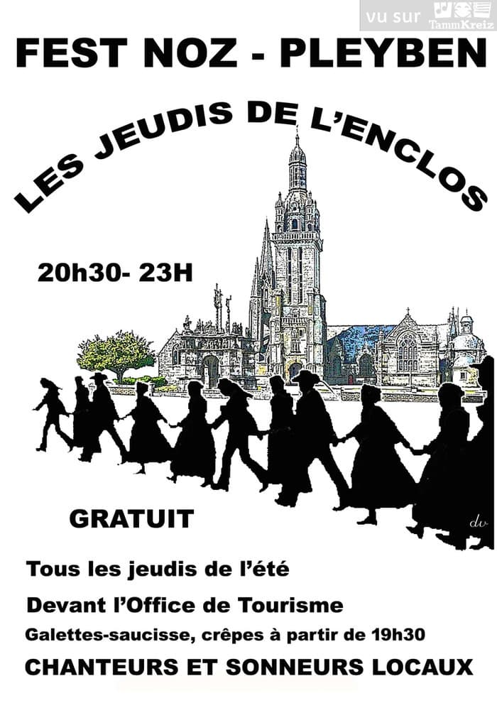 Illustration de l'événement : Fest noz les Jeudis de l'Enclos de Pleyben