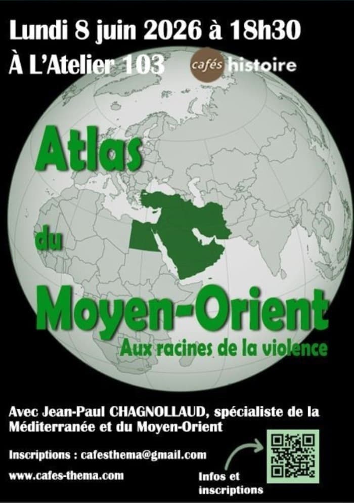 Illustration de l'événement : Rencontre autour de la nouvelle édition de "l'ATLAS DU MOYEN-ORIENT" de Pierre Blanc et Jean-Paul Chagnollaud
