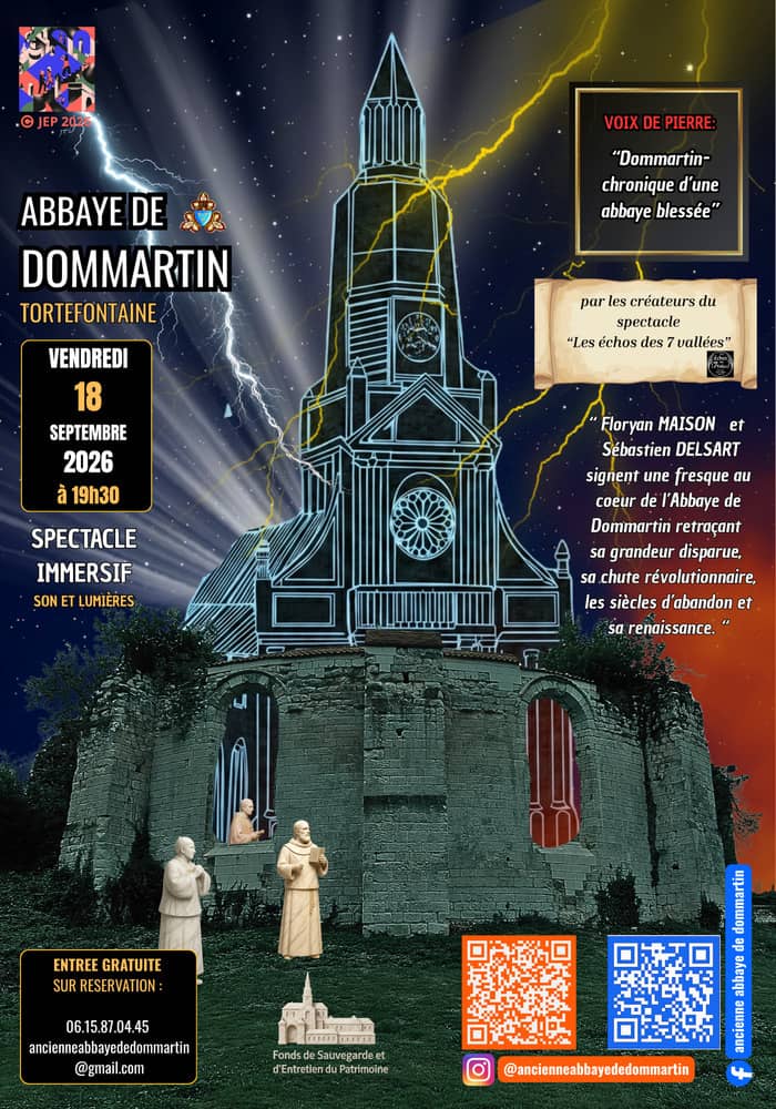 Illustration de l'événement : Voix de pierre : chronique d'une abbaye blessée
