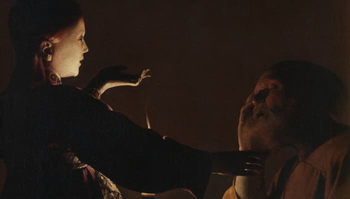 Illustration de l'événement : L'œuvre du jour : Georges de La Tour, L'Apparition de l'ange à saint Joseph