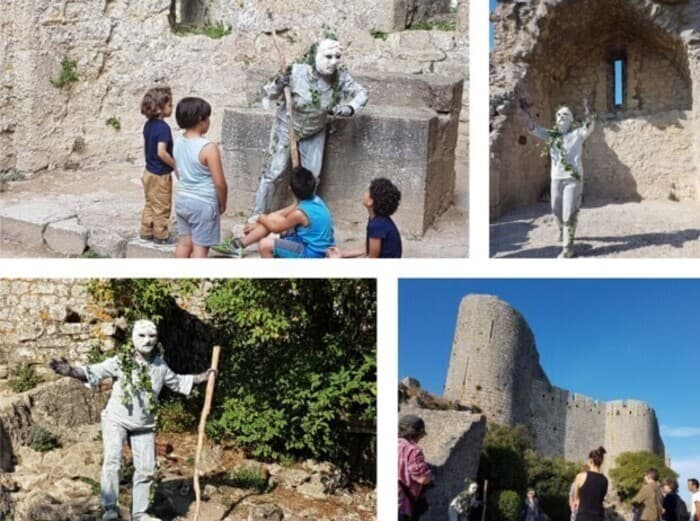 Illustration de l'événement : Visite théâtralisée du Château de Peyrepertuse