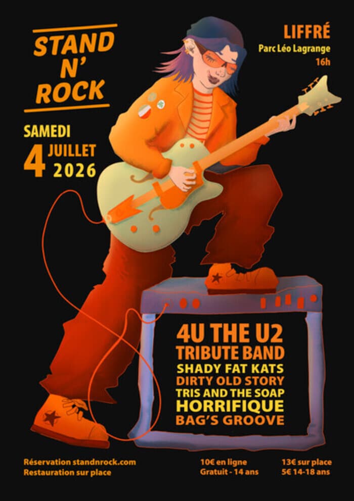 Illustration de l'événement : Festival STAND N' ROCK #12 à LIFFRE (35)