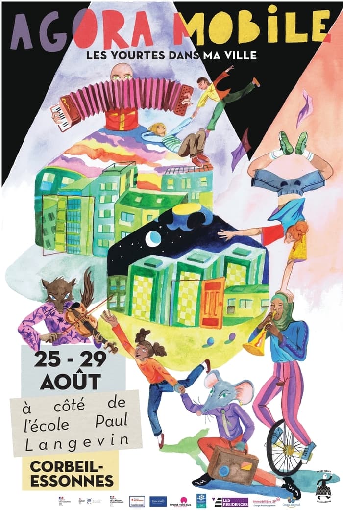 Illustration de l'événement : Les Yourtes Dans Ma Ville à Corbeil-Essonnes / Montconseil